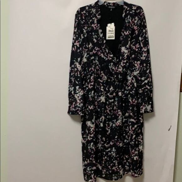 NWT REBEL WILSON FLORAL CONFETTI BLUR‎ DRES… - Picture 1 of 5